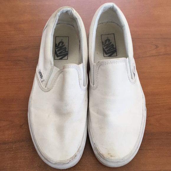 white vans womens size 8